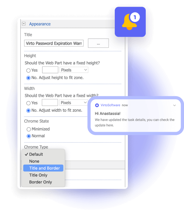 how password expiration for sharepoint on premise works